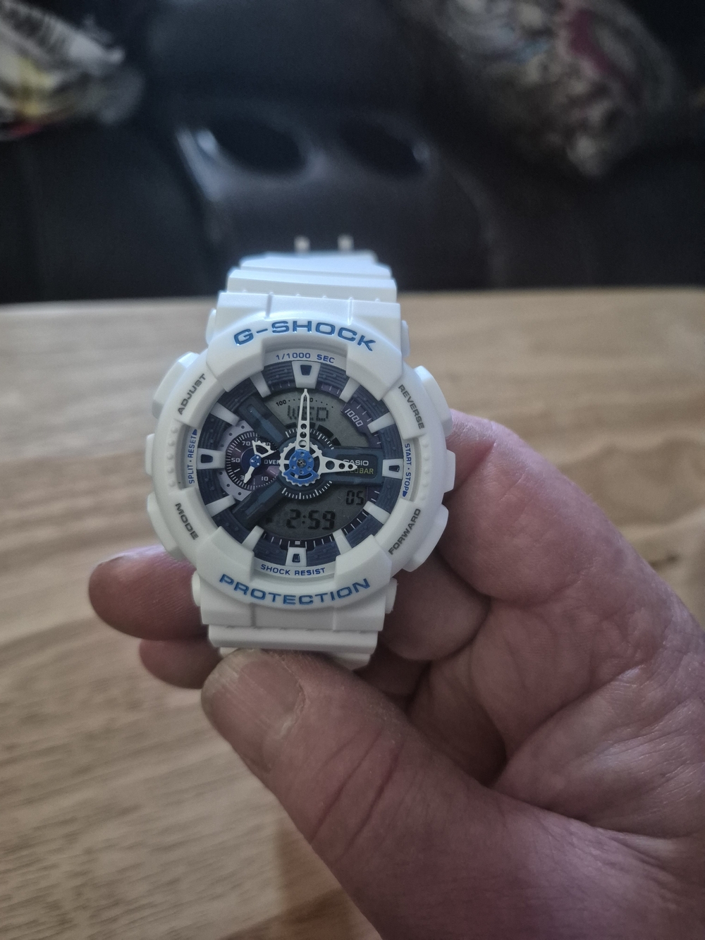 Casio G-SHOCK White Analog-Digital Watch